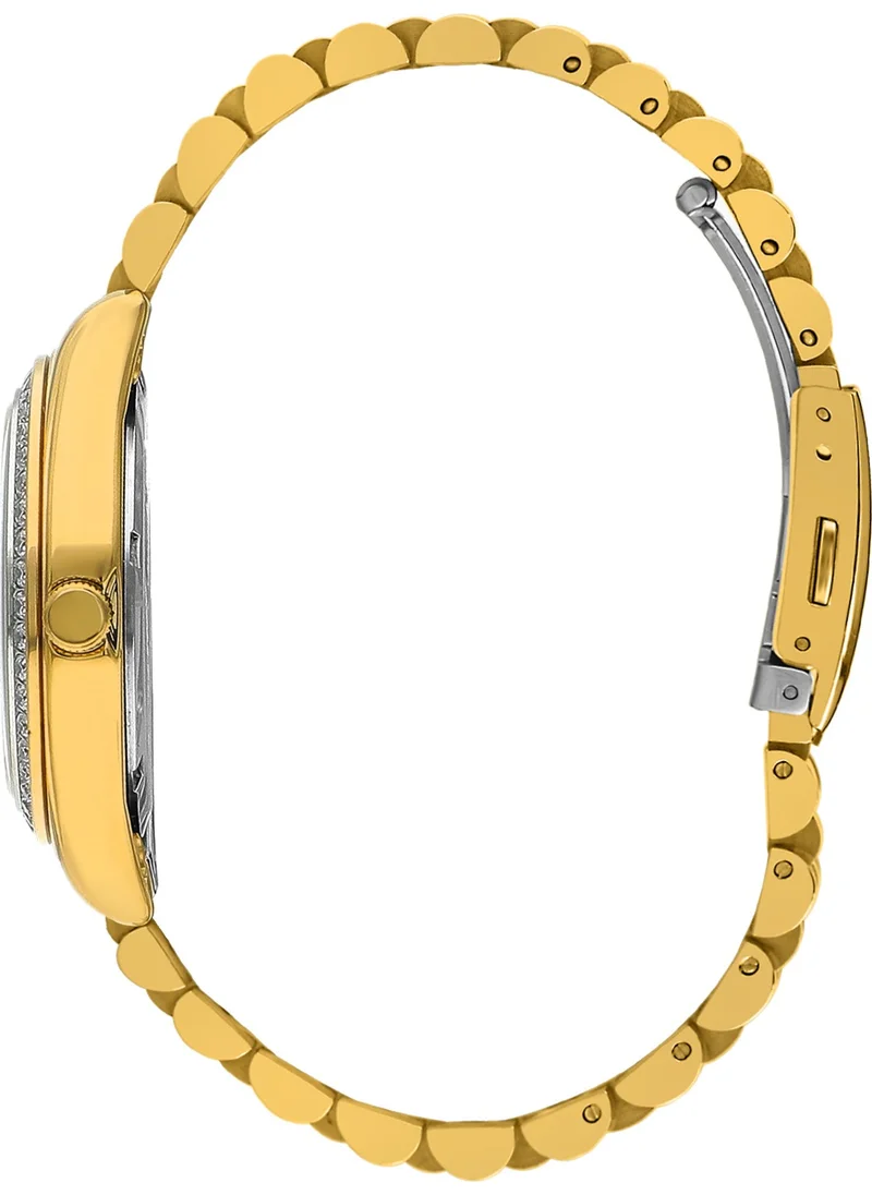 BEVERLY HILLS POLO CLUB BP3383C.120 Gold Yellow Women's Wristwatch