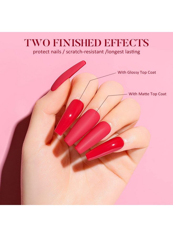 AIMEILI AIMEILI Soak Off U V LED Hema Free Gel Nail Polish - Base Coat, Matte Top and No Wipe Top Coat Kit Set 10ML  - Image 4