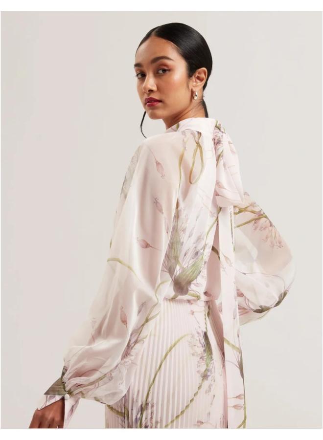 Ted Baker Printed Scarf Detail Dress  - Image 3