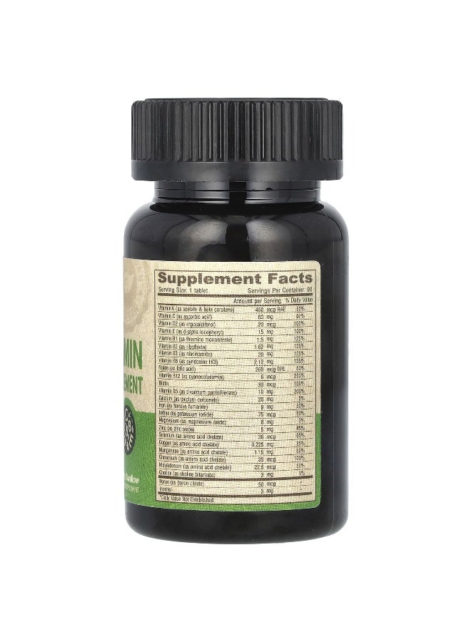 Deva, Vegan Multivitamin & Mineral Supplement, 90 Tablets (Packaging may vary) - Image 2