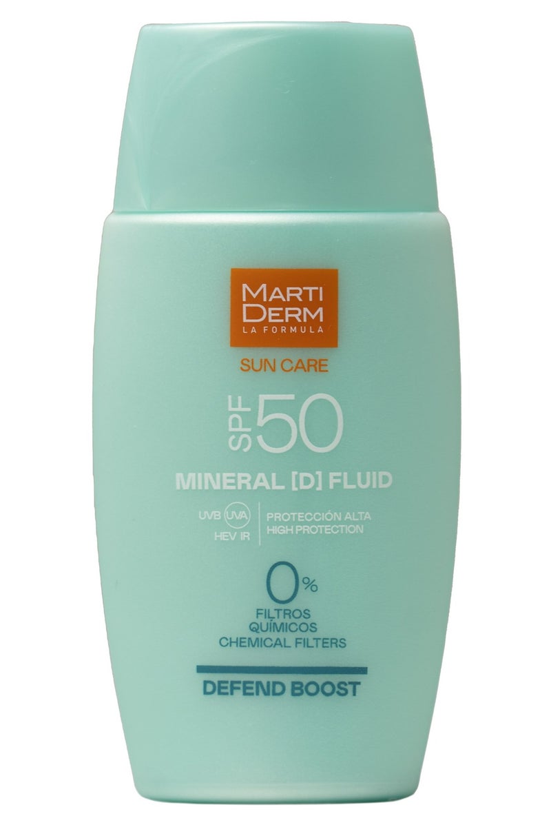 مارتيديرم واقي شمس سائل من مارتيديرم صن كير SPF50 معدني [D] 50 مل - Image 1