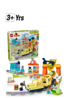 LEGO LEGO DUPLO Town Big Interactive Community Train Set 10428 Building Set (103 Pieces)  - Image 1