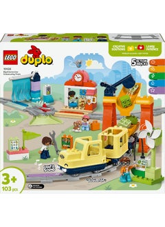 LEGO LEGO DUPLO Town Big Interactive Community Train Set 10428 Building Set (103 Pieces)  - Image 2