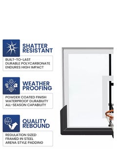 Generic ZY-029B Official 54” Portable Basketball Hoop With Polycarbonate Backboard  - Image 5