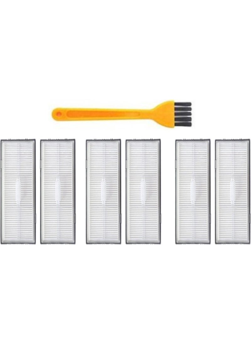 robotyedek - Roborock S7 White Compatible Spare Hepa Filter - 7 Pieces - Image 1