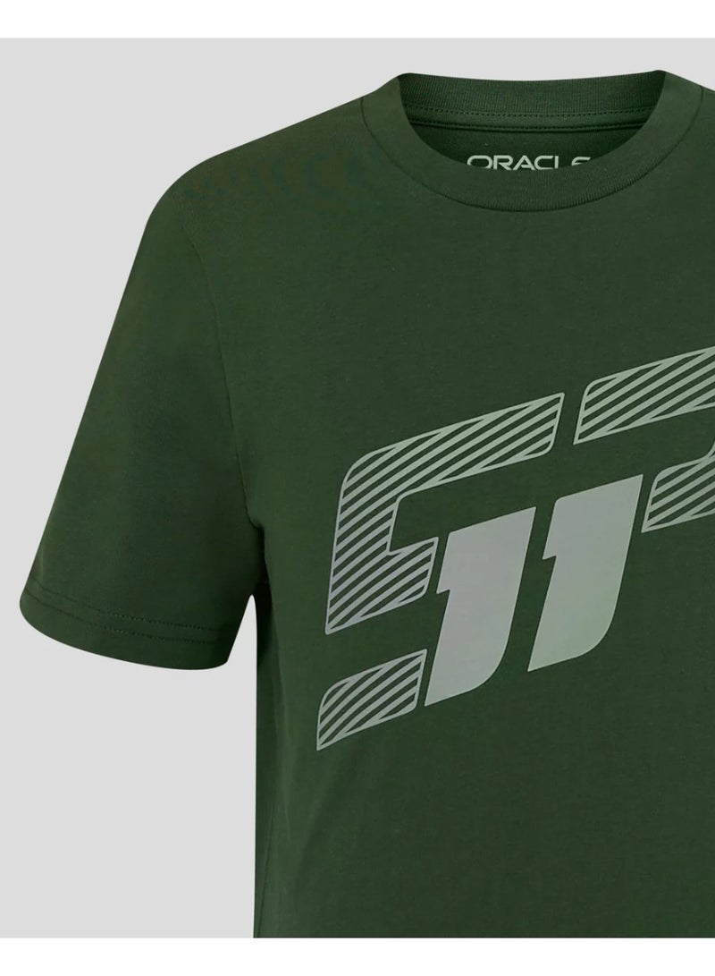 Red Bull Racing Checo Reflective Kid's T-shirt - Image 3