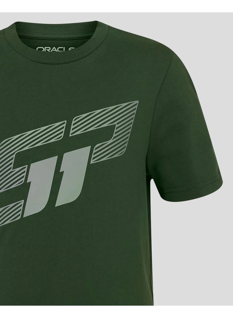 Red Bull Racing Checo Reflective Kid's T-shirt - Image 4