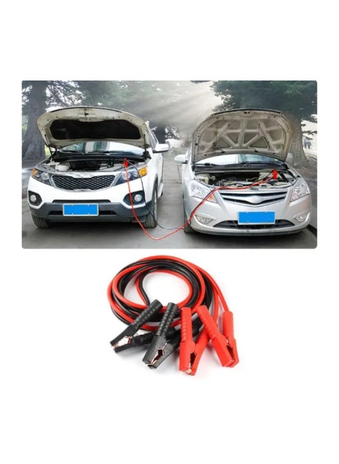 ماركة غير محددة أداة الطوارئ 2000AMP 4M بطارية السيارة تؤدي إلى كابلات معززة، كابل معزز للسيارة والشاحنة. كابل معزز لبطارية السيارة شديدة التحمل، كابل معزز، كابل قافز لشاحنة السيارة  - Image 2