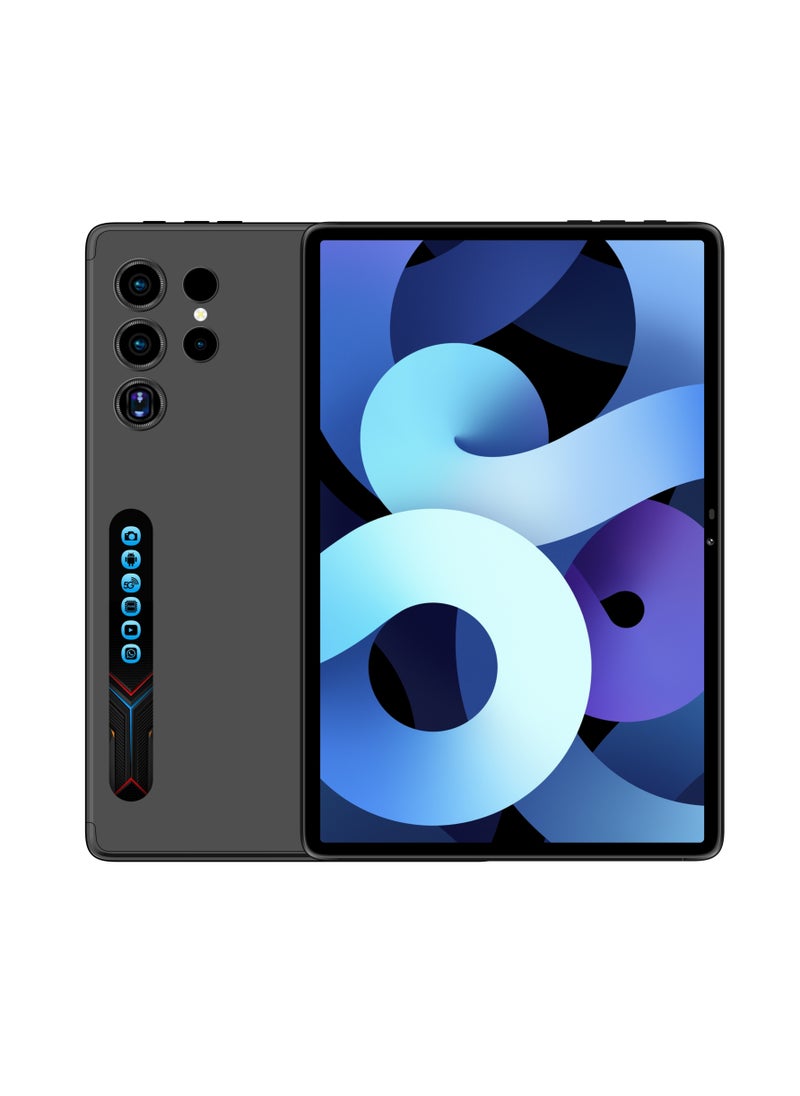 Umiio - Smart Tablet S24 Ultra 10.1-inch HD Display with Touchpad Keyboard/Case and EWB Handbag 12GB RAM 512GB   ROM Dual SIM 5G Network Android WiFi GPS Slim Tab Grey - Image 1