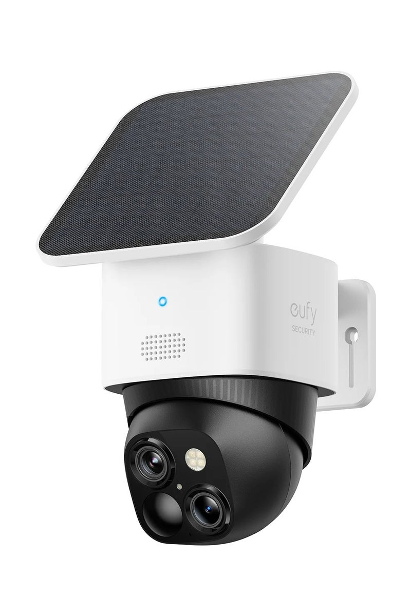 eufy Security SoloCam S340, Solar Security Camera, Wireless Outdoor Camera, 360° Pan & Tilt Surveillance, No Blind Spots, 2.4 GHz Wi-Fi, No Monthly Fee, HomeBase S380 Compatible - Image 1