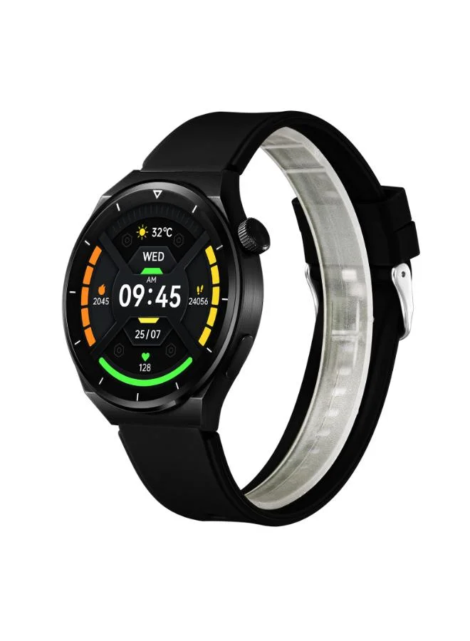 KENNETH SCOTT Unisex Silicone & Bracelet Smart Watch KG10X-XSBBX - 46.2 mm