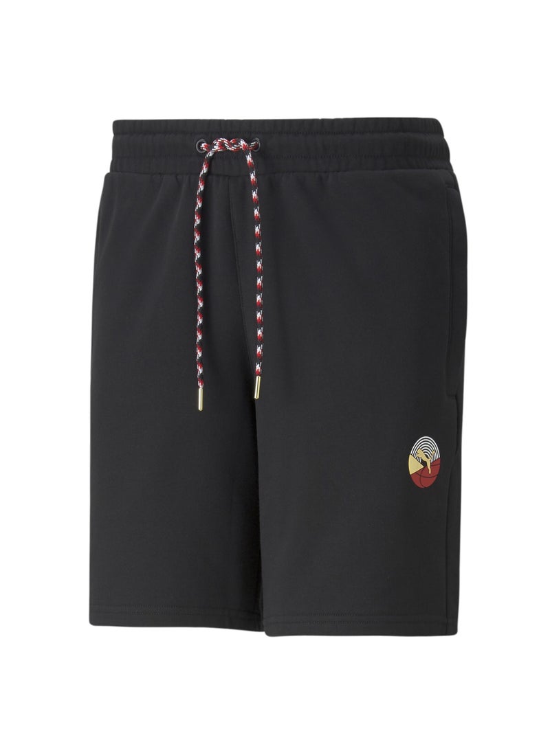 PUMA AS French Terry Mens Shorts  - Image 4