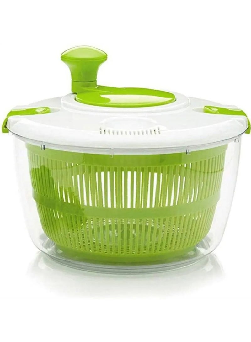 Beauenty Vegetables Dryer Salad Spinner Fruits Basket Household Vegetables Fruit Dehydrator Lettuce Spinner Colander Kitchen Gadgets Tool - Image 3