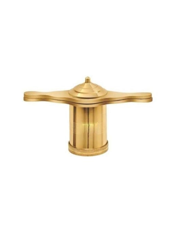 Ayda Brass Sev Sancha, Murukku, Chakli, Bhujia, Farsan Maker with 4 plates 500g  - Image 1