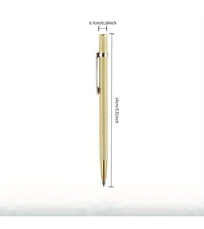Golden Scribing Pen For Cutting Marking On Metal Plates Tiles - Image 3