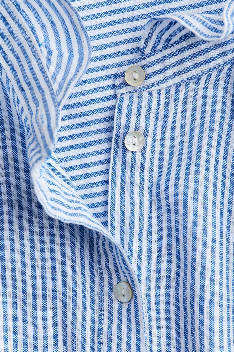 H&M Linen-Blend Blouse