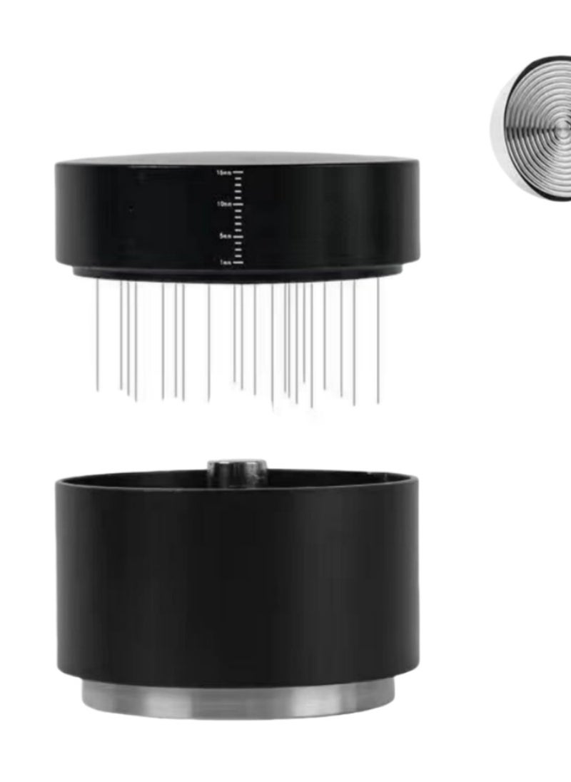 Generic Coffee leveled ripple tamper with needle distributer 51mm  - Image 3