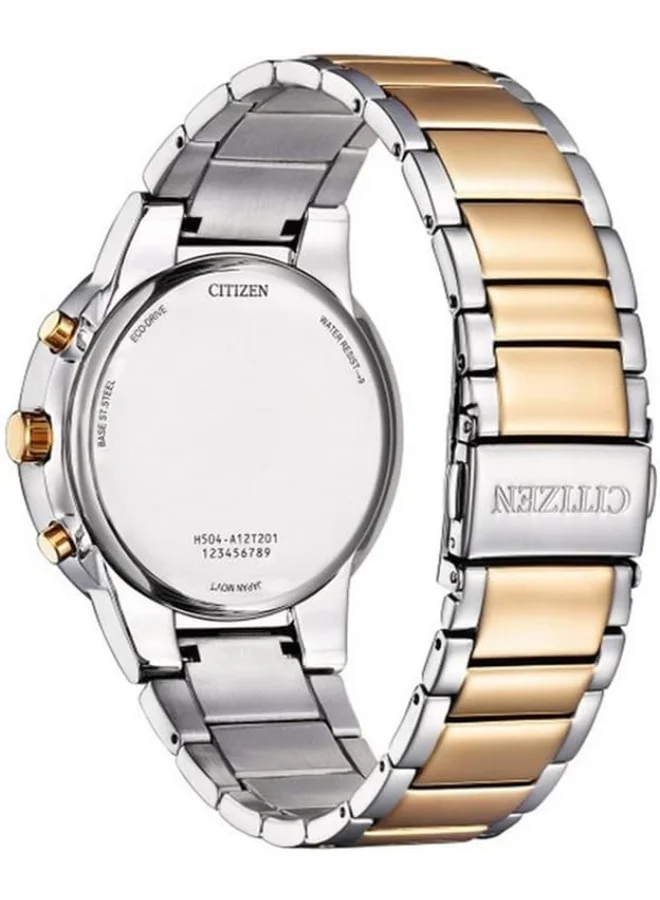 CITIZEN CITIZEN Unisex Eco-Drive Gents Watch Blue Dial - At2244-84L 43Mm Blue