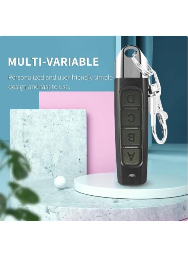 Chabeia 2Pack 4-in-1 Remote Control Duplicator Smart Wireless Gate Garage Door Key Clone Copy  - Image 5