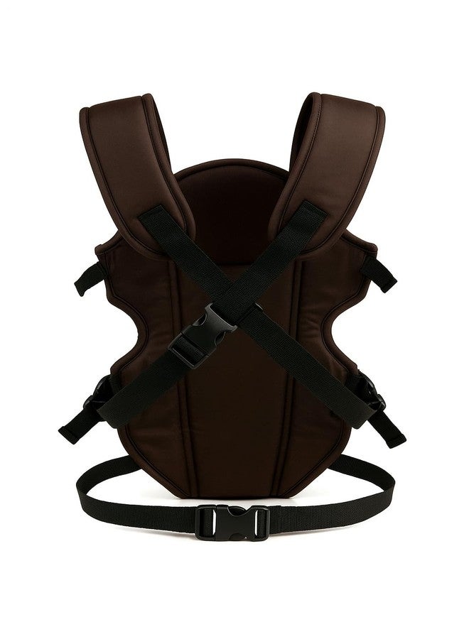 Laee cute Hip Seat Baby Carrier with 4 Carry Positions, Baby Carrier with Hip seat for 6 to 24 Months Baby, Adjustable New-Born to Toddler Carrier, Max Weight Up to 15 Kgs (Black) (Full Black) - Image 2