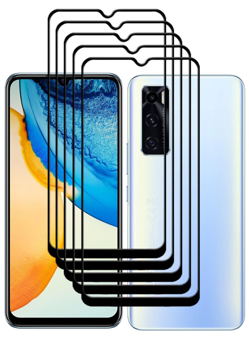 ACLIX 5 Pieces Antistatic ESD Dustproof Premium Quality High Definition Tempered Glass Screen Protector Designed For vivo Y70 - Image 1