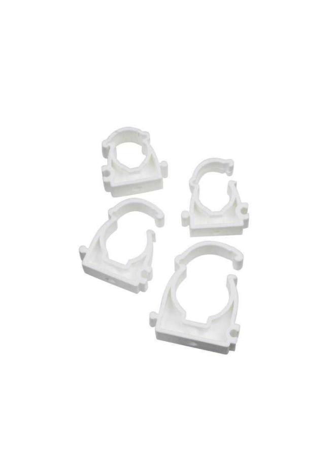 Ppr Pipe Fittings DN20 Water Pipe Clamp Plastic U-shaped Card 1 Inch/4 Minutes/6 Water Pipe Clamp Buckle-Specifications And Models:Peacock Blue Ribbon Leg Flat Card 32mm  - Image 2