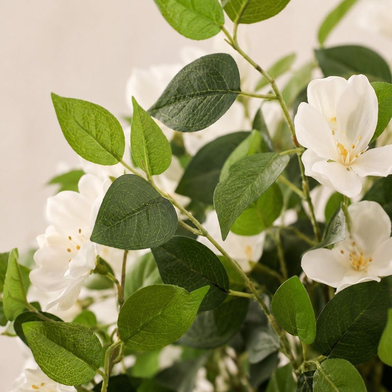 DANUBE HOME Bougainvillea Plant - 180Cm, White, Graceful Plant, Polyester/Plastic ,For Adding Lifelike Greenery, Decorating Homes, Offices, Balconies, Patios - Image 2