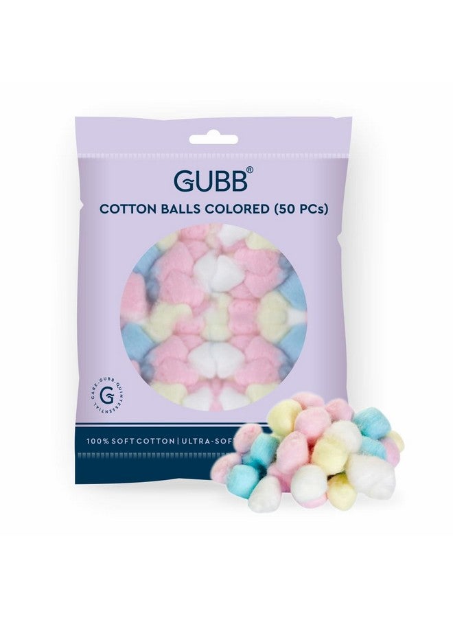 GUBB عبوة من 2 كرات قطنية ناعمة مضادة للحساسية 100% - مناديل مكياج - دوائر قطنية لطيفة وامتصاصها جيد لإزالة المكياج - وسادات تنظيف الوجه مضادة للحساسية - مثالية للبشرة الحساسة - عبوة مريحة من قطعتين - Image 1