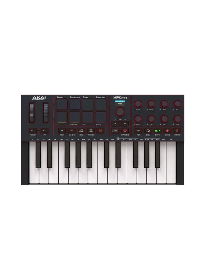 Akai Professional MPK Mini IV 25-Key MIDI Controller - Black - Image 2