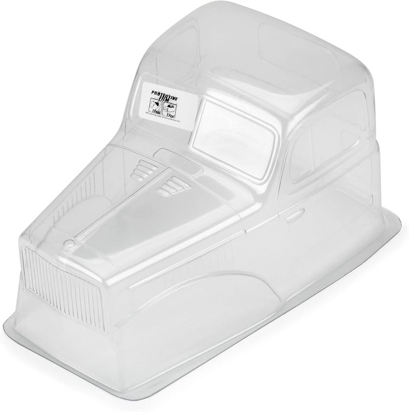 Pro-Line Racing Comp Wagon Cab-Only Clear Body for 12.3" Wheelbase Crawlers - Image 2