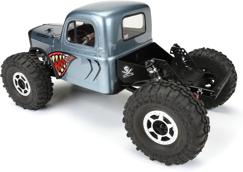 Pro-Line Racing Comp Wagon Cab-Only Clear Body for 12.3" Wheelbase Crawlers - Image 5