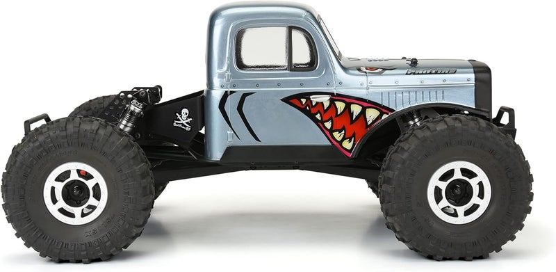 Pro-Line Racing Comp Wagon Cab-Only Clear Body for 12.3" Wheelbase Crawlers - Image 4