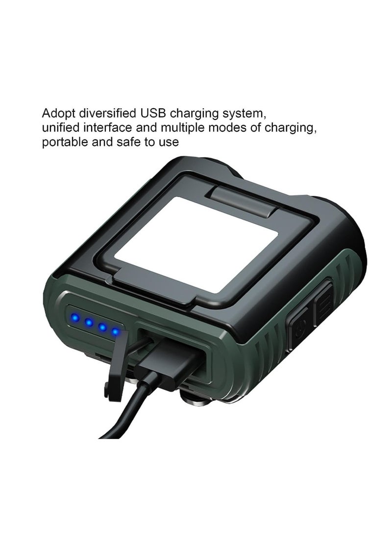LED hat light clip, USB rechargeable flashlight, clip handsfree hat light, fishing headlight suitable for night - Image 4