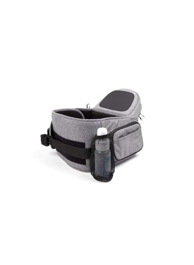 LAMAY 13.5cm Seat Carrier - Mom’s Choice Award Winner, Seen on Shark Tank, Ergonomic Carrier & Extenders for Newborns & Toddlers (Color : Gray) - Image 1