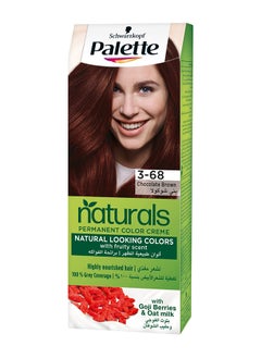 Palette Permanent Naturals Color Creme 3-68 Chocolate Brown 110ml  - Image 1