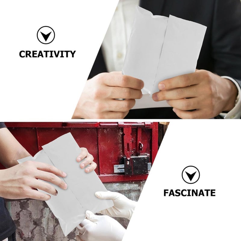 MAGICLULU 100pcs White Waterproof Mailing Pouches 25x30cm Plastic Shipping Bags with Self-seal Adhesive for Courier Packaging and Business Mailers - Image 3