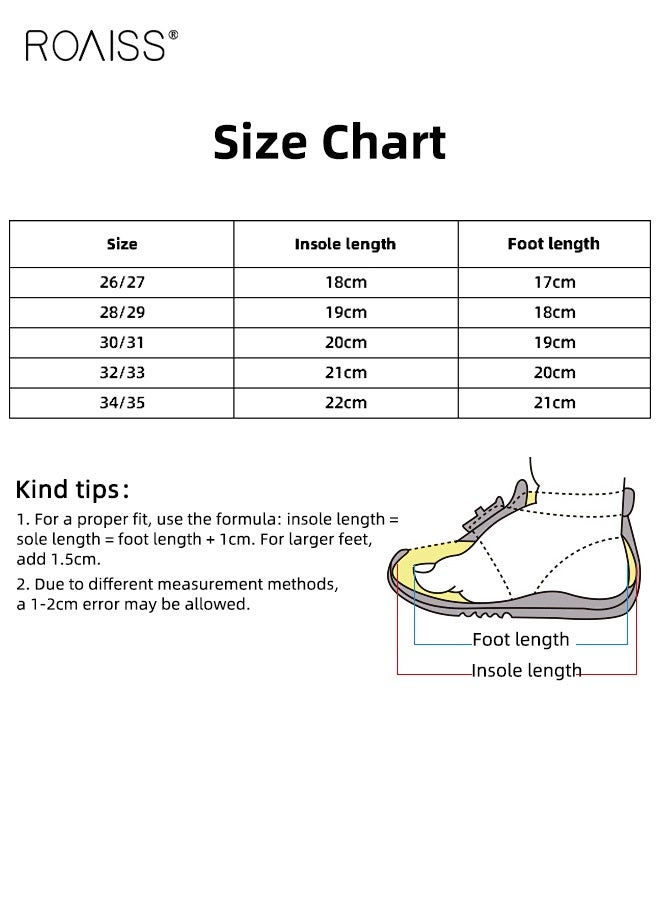 roaiss Kid's Adorable Sandals, Comfort Clogs with EVA Non-slip Sole, Breathable Slippers, Unisex Kids Slip on Slides, Casual Beach Shoes for Kids - Image 5