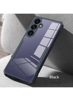 Case Up Case For Samsung Galaxy S25 Crystal Clear Tactical Back Cover Case With 360 Degree Protection, Shockproof Bumper Protective Phone Cover, Anti-Scratch Hard PC Back (Clear)  - Image 3