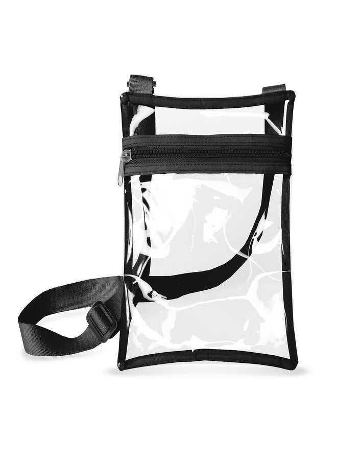 ShedRain GOGO Clear Crossbody Venue Bag – Ideal for Sports Stadiums, Outdoor Events, Concerts, and Festivals - Image 1