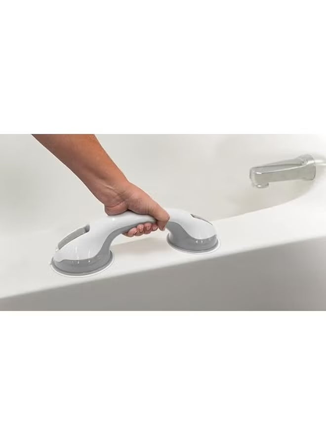 Pack of 2 Heavy-Duty Bathroom Grab Bars, Safety Support Handles for Shower Bathtub and Toilet Areas, Durable Wall-Mounted Stability Rails 30 cm - Image 1
