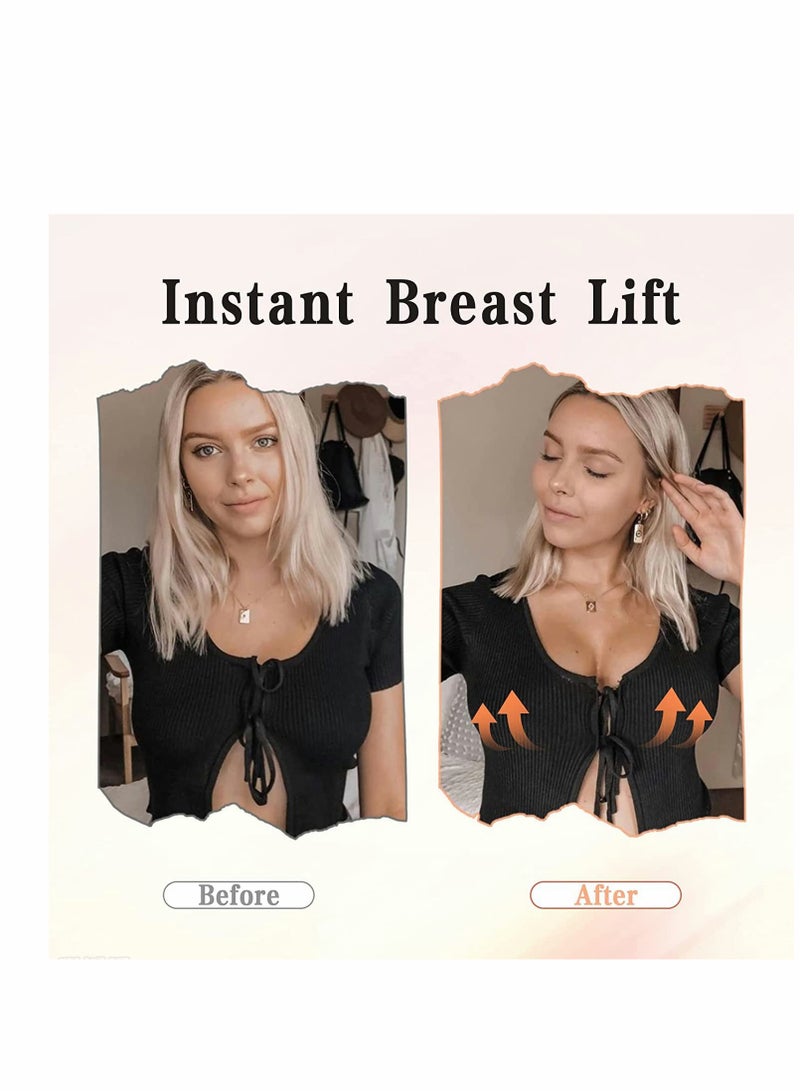 KASTWAVE 5M*5CM Lift Tape for A-E Cup Large , Athletic Tape Athletic Body Tape for Lift & Push up Chest Support Invisible Adhesive Bra Alternative (Beige) - Image 2