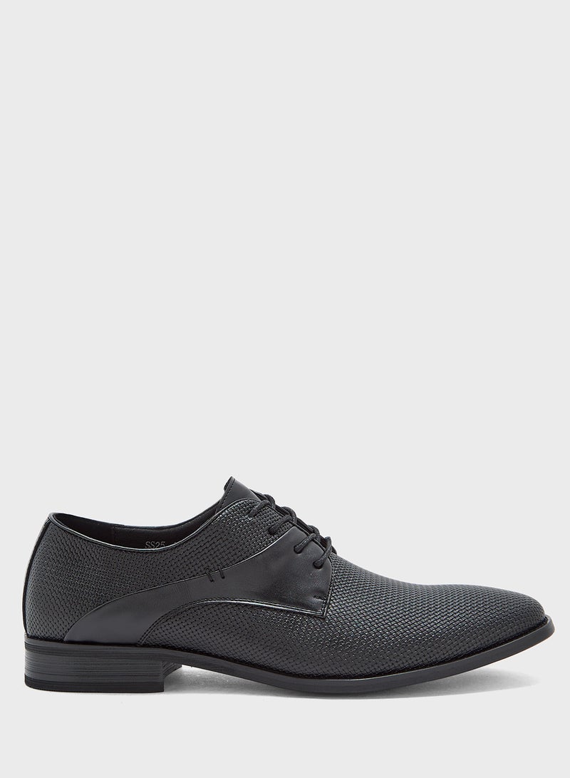 Robert Wood Textured Formal Lace Up  - Image 1