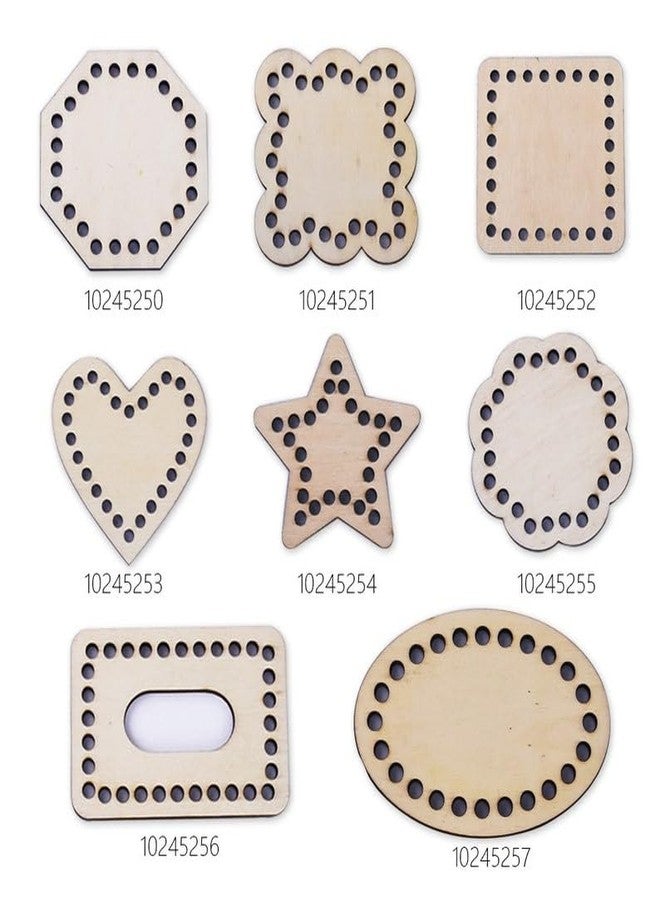 Curious Button Wood Lacing Toy Learning Sewing Toys|Learning Fine Motor Skill Travel Toy|Square Shape Lacing Activity Toy-1 pc|Wooden Lacing Toy,Educational Threading Activity Puzzles - Image 2