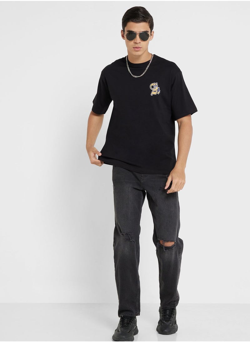 Seventy Five Oversized Graphic Tee  - Image 4