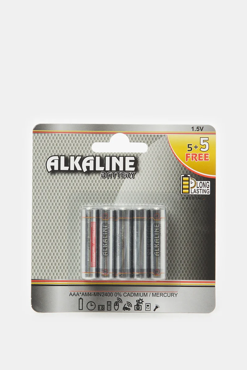 ردتاغ طقم بطاريات AAA 1.5V (10 قطع)