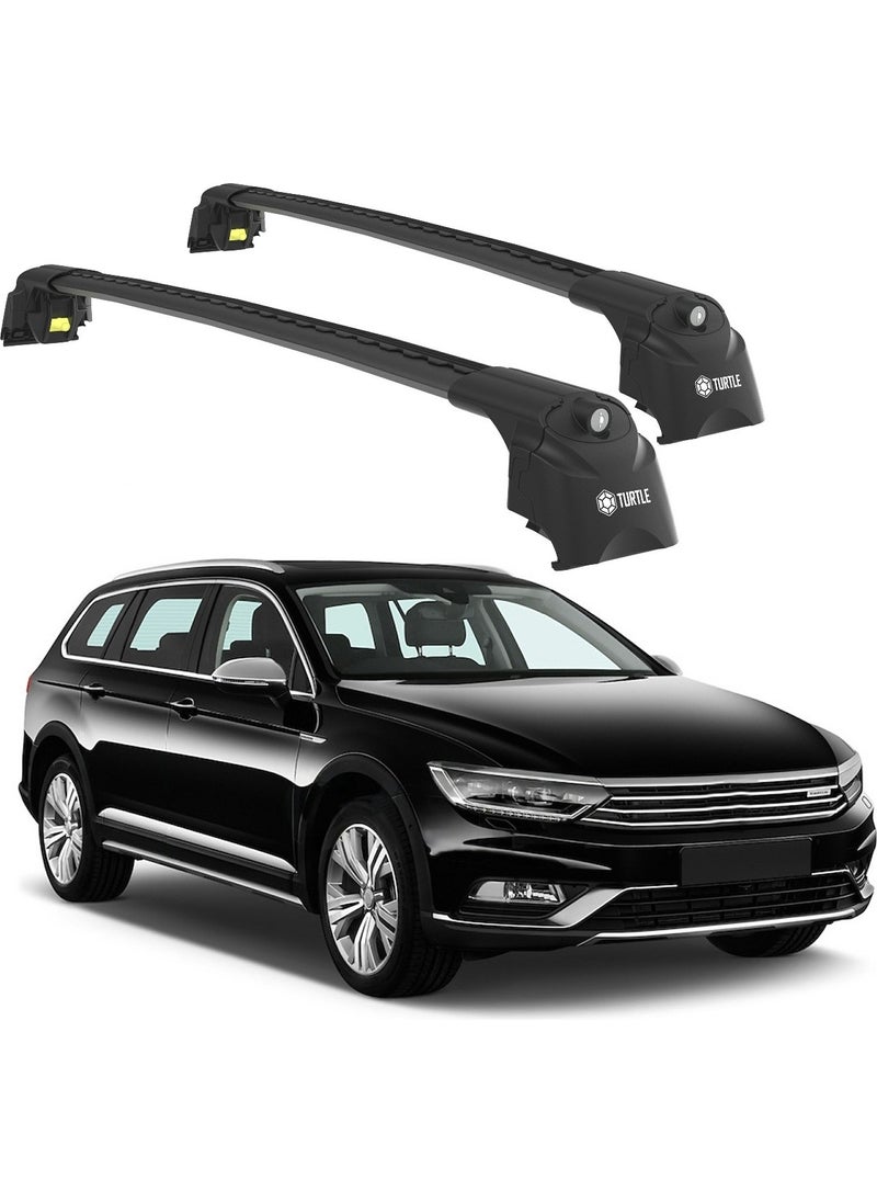 TURTLE - Volkswagen Passat Alltrack (B8) 2015-2023 Air2 Crossbar Black - Image 1