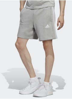 Adidas 3 Stripe Essential French Terry Shorts  - Image 1