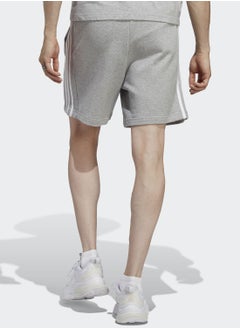 Adidas 3 Stripe Essential French Terry Shorts  - Image 2