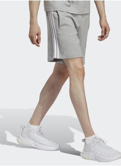 Adidas 3 Stripe Essential French Terry Shorts  - Image 3