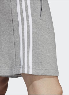 Adidas 3 Stripe Essential French Terry Shorts  - Image 5